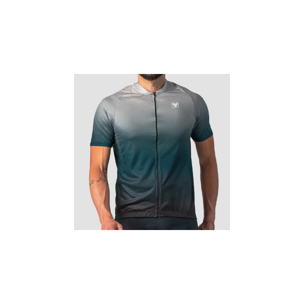 camisa masculina free force basic dawn cinza azul
