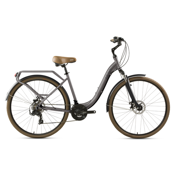 Bicicleta Aro 700 Groove Urban 21v Grafite Fosco